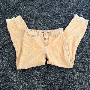 Orange Corduroy pants